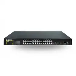 Коммутатор DCN S4600-28X-P-SI (1000 Base-T (1000 мбит/с), 4 SFP порта)