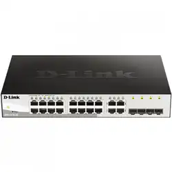 Коммутатор D-link DGS-1210-20/FL2A (1000 Base-T (1000 мбит/с), 4 SFP порта)