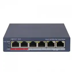 Коммутатор Hikvision DS-3E1106P-EI/M (100 Base-T (100 мбит/с))
