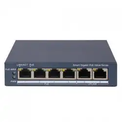 Коммутатор Hikvision DS-3E1506P-EI/M (1000 Base-T (1000 мбит/с))