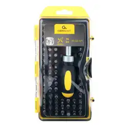 Cablexpert Отвертка с набором бит Cablexpert TK-SD-371 (79 предметов) (Отвертки)