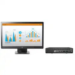 Настольный компьютерный комплект HP ProDesk 400 G2 Y5P99EA (HP P232, Pentium, G4400, 2.9 ГГц, 4, HDD, 500 ГБ)