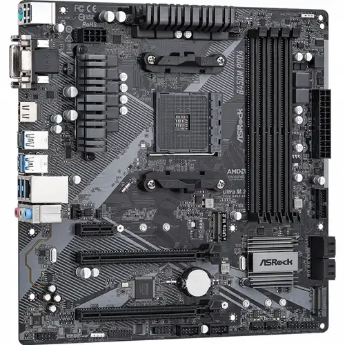 ASRock B450M PRO4 R2.0 micro ATX AMD AM4 Apltech.ru