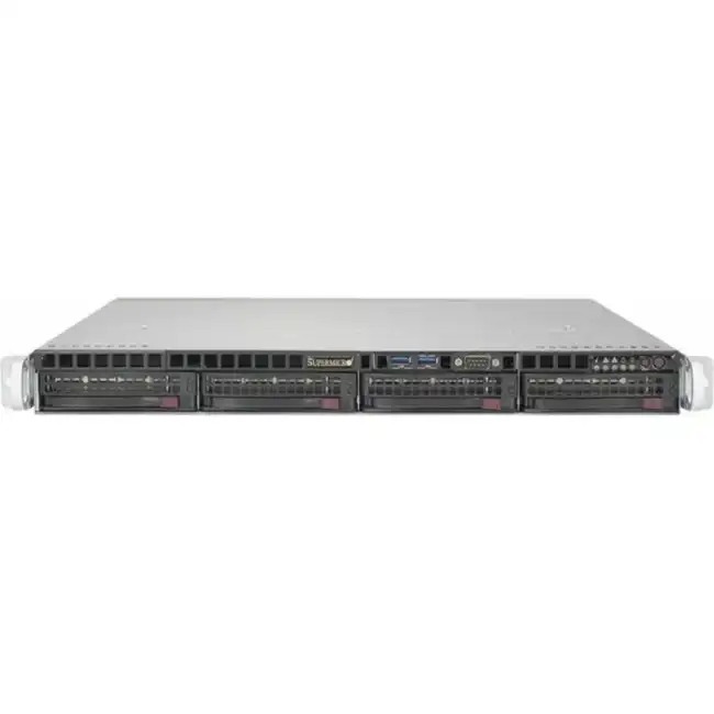 Сервер Supermicro Personal 0665273 5019SM123016N (1U Rack, Xeon E3-1230 v6, 3500 МГц, 4, 8, 1 x 16 ГБ, LFF 3.5")