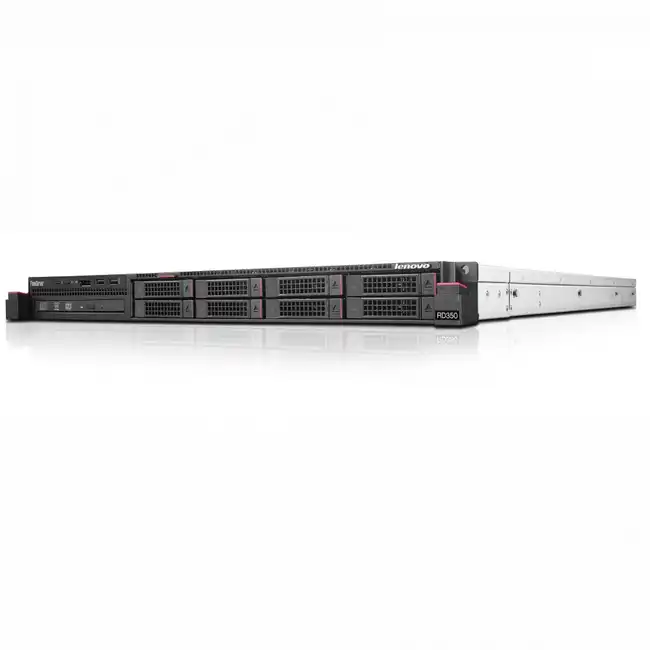 Сервер Lenovo ThinkServer RD350 70D8000PEA/1 (1U Rack, Xeon E5-2640 v3, 2600 МГц, 8, 20, 2 x 8 ГБ, SFF 2.5", 2x 300 ГБ)