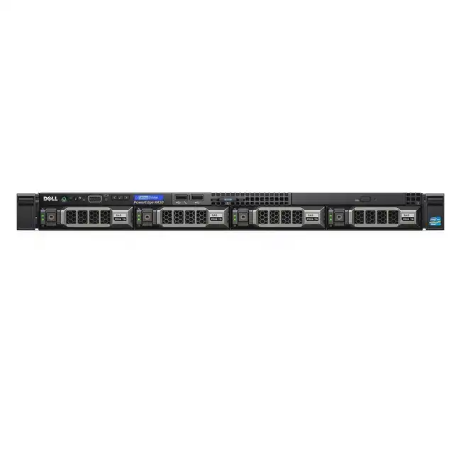 Сервер Dell PowerEdge R430 210-ADLO-203 (1U Rack, Xeon E5-2600 v4, 2100 МГц, 8, 20, 2 x 8 ГБ, SFF 2.5", 2x 4 ТБ)