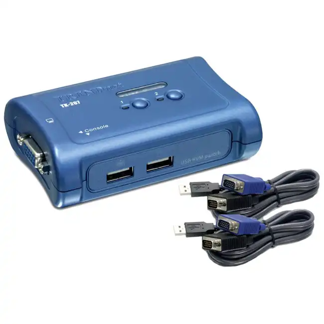 KVM-переключатель TrendNet TK-207K