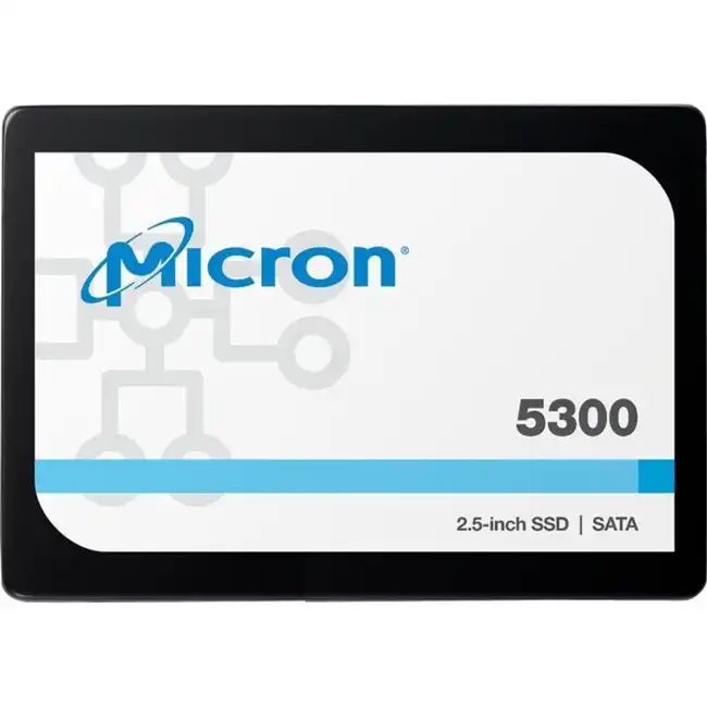 Серверный жесткий диск Crucial 5300 MAX MTFDDAK480TDT-1AW1ZABYY (SSD, 2,5 SFF, 480 ГБ, SATA)
