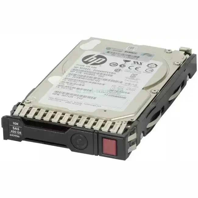 Серверный жесткий диск HPE 450GB 10K SAS 2.5 SC HDD 652572-B21 (HDD, 2,5 SFF, 450 ГБ, SAS)