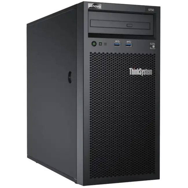 Сервер Lenovo ThinkSystem ST50 7Y49A03XEA (Tower, Xeon E-2224G, 3500 МГц, 4, 8, 1 x 8 ГБ, LFF 3.5", 2x 1 ТБ)