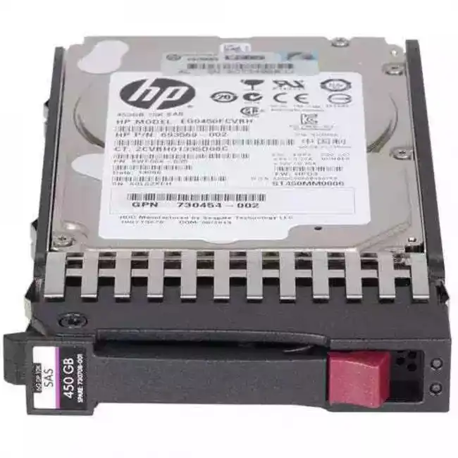 Опция для системы хранения данных СХД HPE 450GB 10K 6 Gb/s SAS SFF Hot-Plug for MSA2 E2D56A (Диск для СХД)