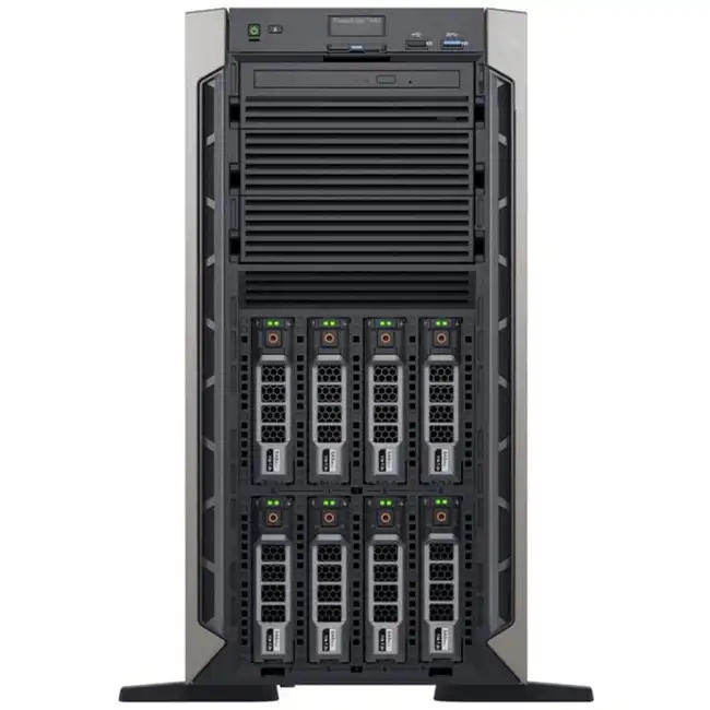 Сервер Dell PowerEdge T440 T440-SPOF (Tower, Xeon Silver 4208, 2100 МГц, 8, 11, 1 x 16 ГБ, LFF 3.5", 1x 240 ГБ)