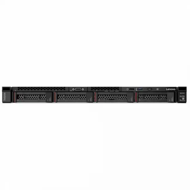 Сервер Lenovo ThinkSystem SR250 7Y51A07GEA-NC1 (1U Rack, Xeon E-2224, 3400 МГц, 4, 8, SFF 2.5")