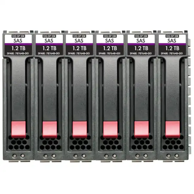 Опция для системы хранения данных СХД HPE 6-pack HDD Bundle (2,5 SFF, 14.4 ТБ, SAS) R0Q67A (Диск для СХД)