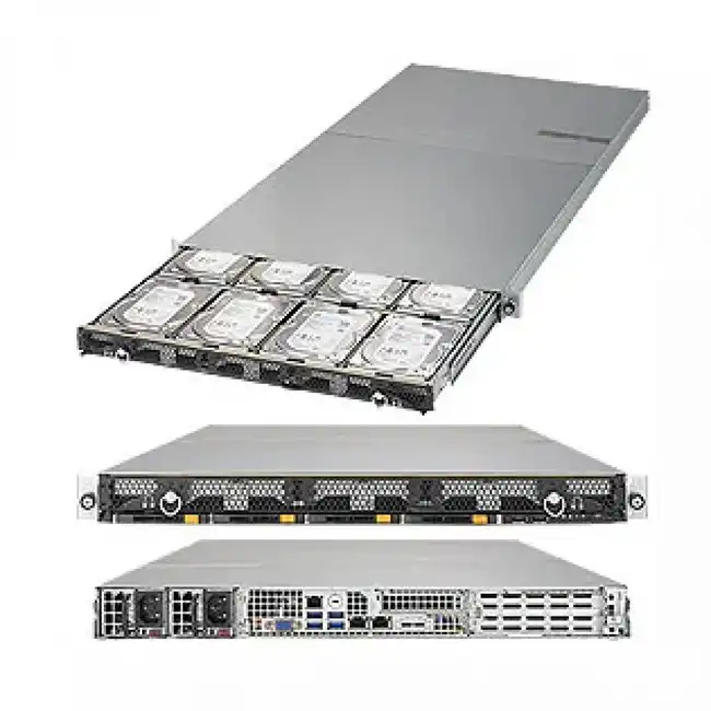 Серверная платформа Supermicro SSG-6019P-ACR12L SSG-6019P-ACR12L+ (Rack (1U))