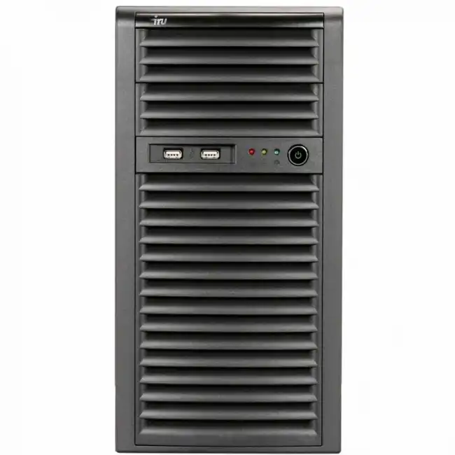 Сервер iRU Rock S9104E 1487603 (Tower, Xeon E-2224, 3400 МГц, 4, 8, 2 x 8 ГБ, LFF 3.5", 1x 256 ГБ)