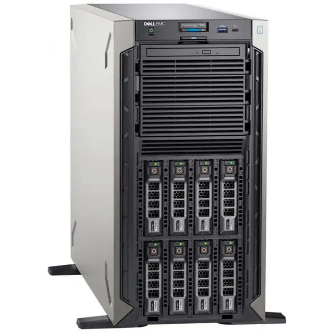 Сервер Dell PowerEdge T340 PET340RU1-06 (Tower, Xeon E-2236, 3400 МГц, 6, 12, 1 x 16 ГБ, LFF 3.5", 1x 1.2 ТБ)