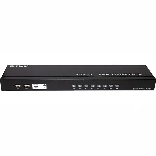 KVM-переключатель D-link KVM-440/C2A