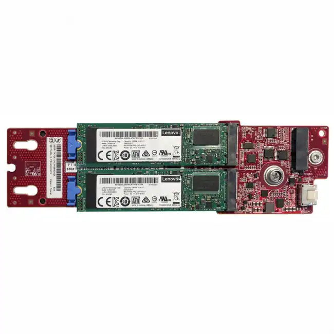 Аксессуар для сервера Lenovo ThinkSystem M.2SATA/NVMe 2-BayEnablement Kit 4Y37A09738