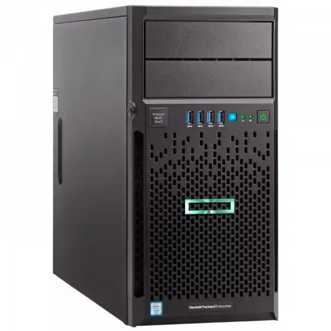 Сервер HPE /ML30 Gen10 Plus P44720-421 (Tower, Xeon E-2314, 2800 МГц, 4, 8, 1 x 16 ГБ, LFF 3.5")