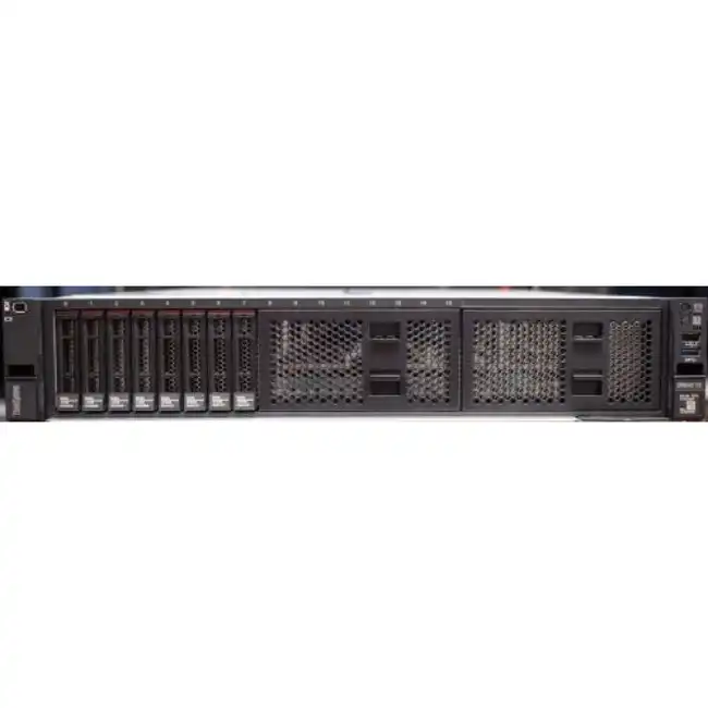 Сервер Lenovo ThinkSystem SR650 V2 7Z73T7VK00 (2U Rack, Xeon Silver 4310, 2100 МГц, 12, 18, 24 x 32 ГБ, SFF 2.5", 8x 1.2 ТБ)