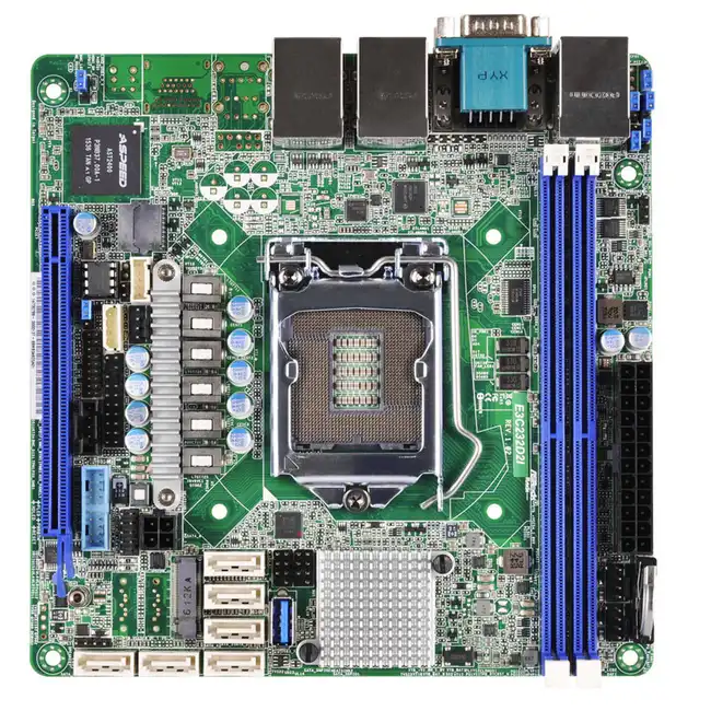 Серверная материнская плата ASRock E3C232D2I