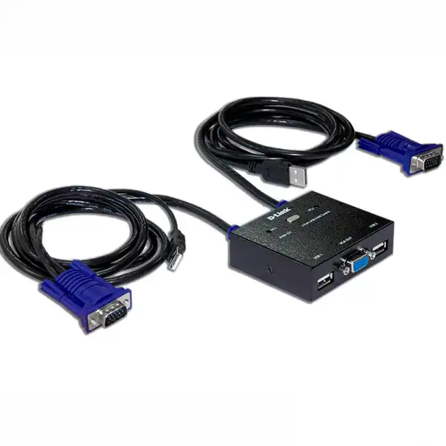 KVM-переключатель D-link KVM-221