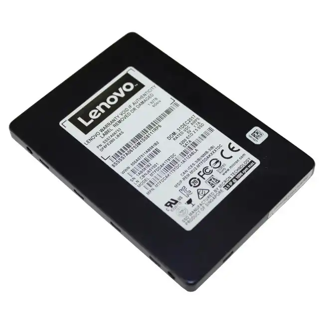 Серверный жесткий диск Lenovo ThinkSystem Multi Vendor 4XB7A90876 (SSD, 2,5 SFF, 3.84 ТБ, SATA)