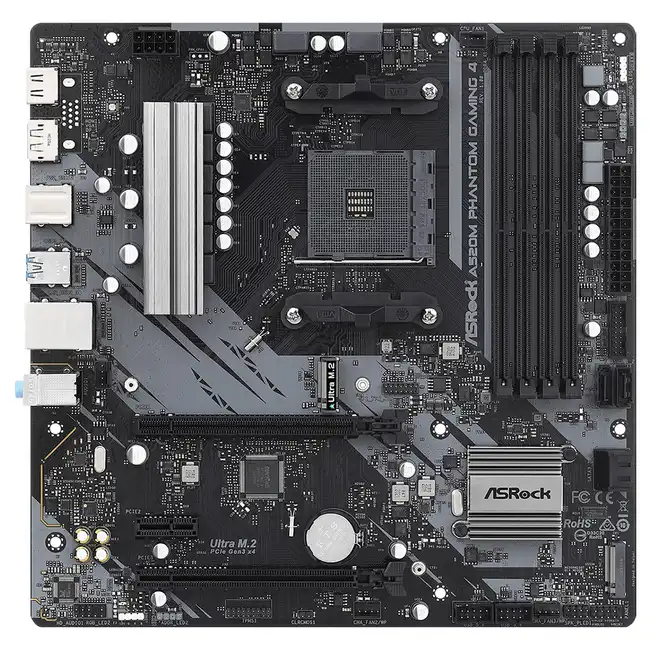 Материнская плата ASRock A520M Phantom Gaming 4 DDR4 (micro-ATX, AMD AM4)
