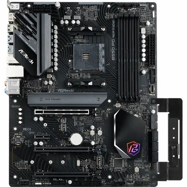 Материнская плата ASRock B550 PG Riptide DDR4 (ATX, AMD AM4)