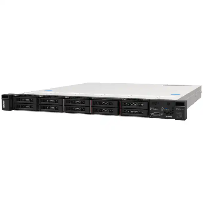 Сервер Lenovo ThinkSystem SR250 V3 7DCLA00TEA (1U Rack, Xeon E-2468, 2600 МГц, 8, 24, 1 x 32 ГБ, SFF 2.5")