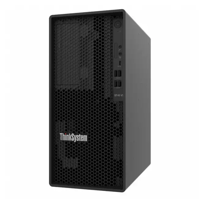 Сервер Lenovo ThinkSystem ST45 V3 7DH5A00CEA (Tower, EPYC 4344P, 3800 МГц, 8, 32, 1 x 32 ГБ, LFF 3.5", 2x 960  ГБ)