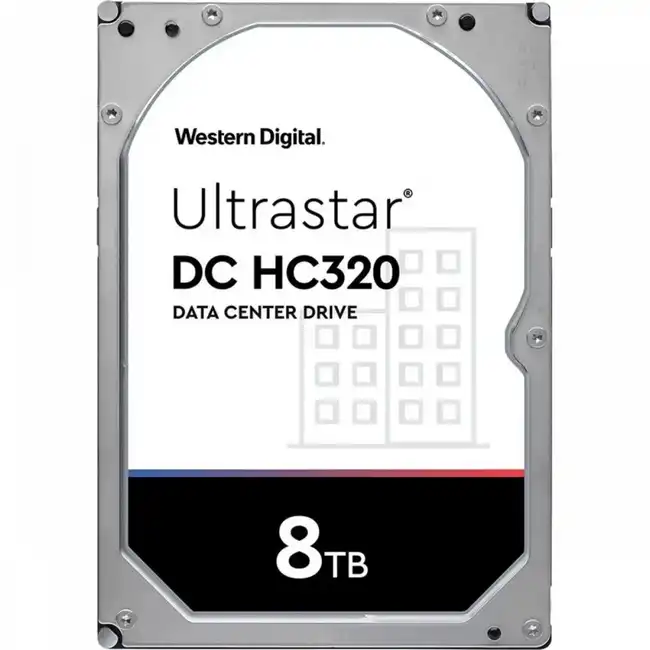 Серверный жесткий диск Western Digital Ultrastar DC HC320 HUS728T8TAL5204 HUS728T8TAL5204_0B36453 (HDD, 3,5 LFF, 8 ТБ, SAS)