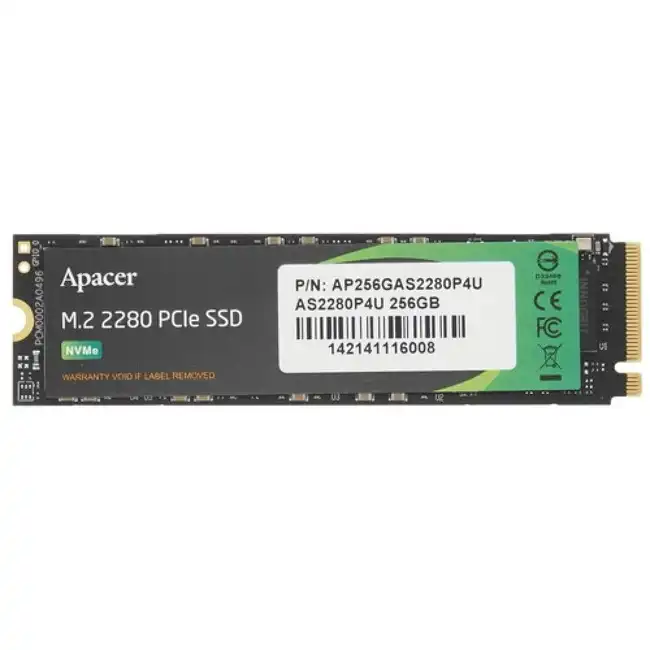 Внутренний жесткий диск Apacer AP256GAS2280P4U (SSD (твердотельные), 256 ГБ, M.2, PCIe)