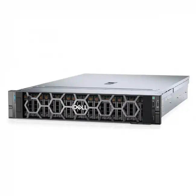 Сервер Dell PowerEdge R760 210-BDZY-UZ01 (2U Rack, Xeon Gold 5415+, 2900 МГц, 8, 22.5, 2 x 64 ГБ, SFF 2.5", 6x 960 ГБ)