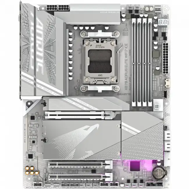 Материнская плата Gigabyte X870 AORUS ELITE WIFI7 ICE rev. 1.1 (ATX, AMD AM5)