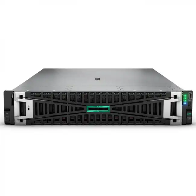 Сервер HPE ProLiant DL380 Gen11 P71674-425 (2U Rack, Xeon Silver 4510, 2400 МГц, 12, 30, 1 x 64 ГБ, SFF 2.5", 2x 960 ГБ)