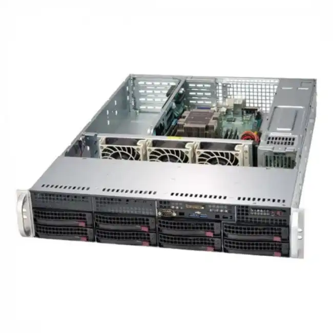 Сервер Supermicro SYS-6029P-TR SYS6029PTR6248 (2U Rack, Xeon Gold 6248, 2500 МГц, 20, 27.5, 4 x 32 ГБ, SFF + LFF 2.5" + 3.5", 2x 960 ГБ)