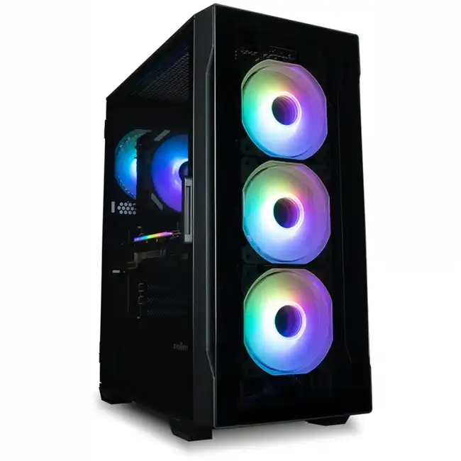 Корпус Zalman i3 Neo TG Black i3 Neo TG черный (Midi-Tower)