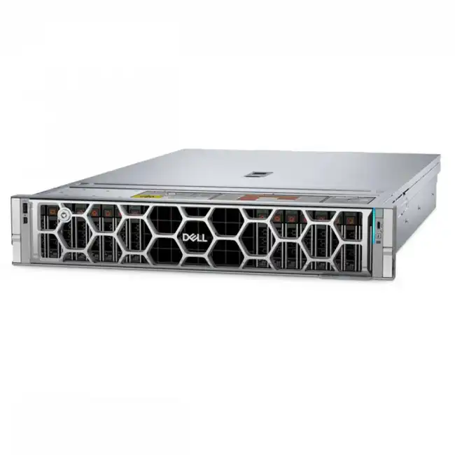 Сервер Dell PowerEdge R770 210-BNWX-SK01 (2U Rack, Xeon 6517P, 3200 МГц, 16, 72, 8 x 32 ГБ, SFF 2.5", 2x 960 ГБ)