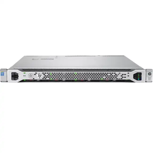 Сервер HPE ProLiant DL360 Gen9 843375-425 (1U Rack, Xeon E5-2620 v4, 2100 МГц, 8, 20, 1 x 16 ГБ, SFF 2.5", 2x 300 ГБ)