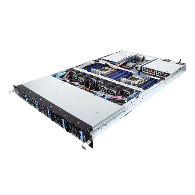 Сервер Gigabyte R180F2A-110 (1U Rack, Xeon E5-2600 v3, 2600 МГц, 8, 20, SFF 2.5")