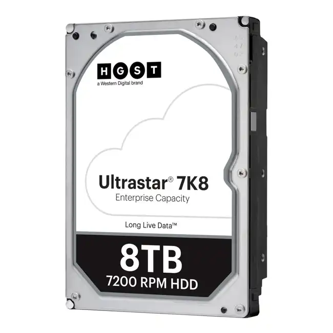 Серверный жесткий диск HGST Ultrastar 7K8 HUS728T8TALE6L4 (HDD, 3,5 LFF, 8 ТБ, SATA)