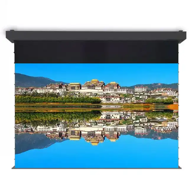 Экран Deluxe 4K silver screen FJ2-TT120H
