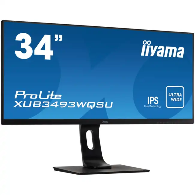 Монитор IIYAMA XUB3493WQSU-B1 (34 ", IPS, WQHD 3440x1440 (21:9), 75 Гц)