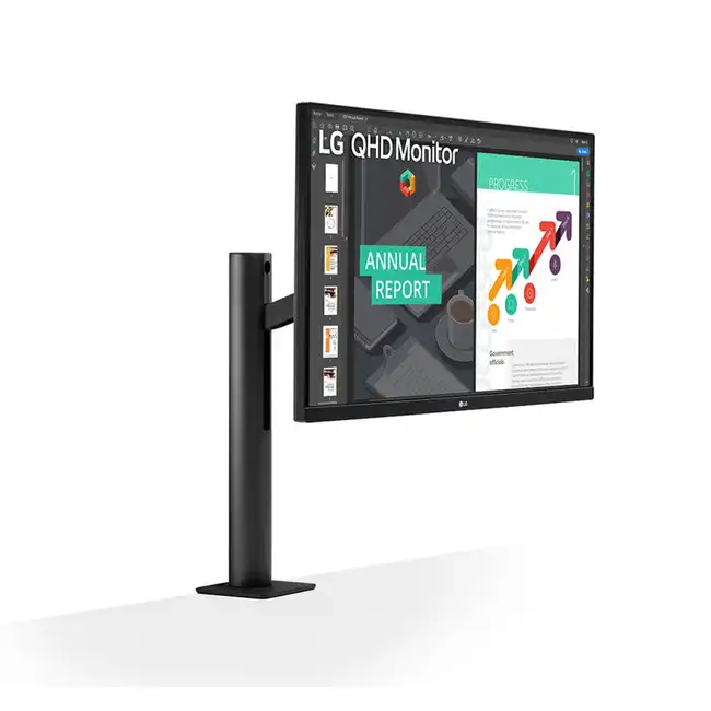 Монитор LG 27'' QHD Ergo IPS Monitor with USB Type-C 27QN880-B (27 ", IPS, WQHD 2560x1440 (16:9), 75 Гц)