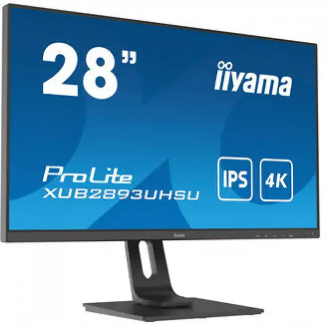 Монитор IIYAMA XUB2893UHSU-B1 (28 ", IPS, 4K UHD 3840x2160 (16:9), 60 Гц)
