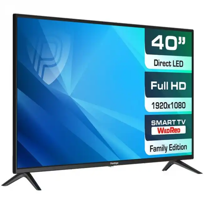 Телевизор Prestigio 40” TOP WR PTV40SS06Y_CIS_BK (40 ", Черный)