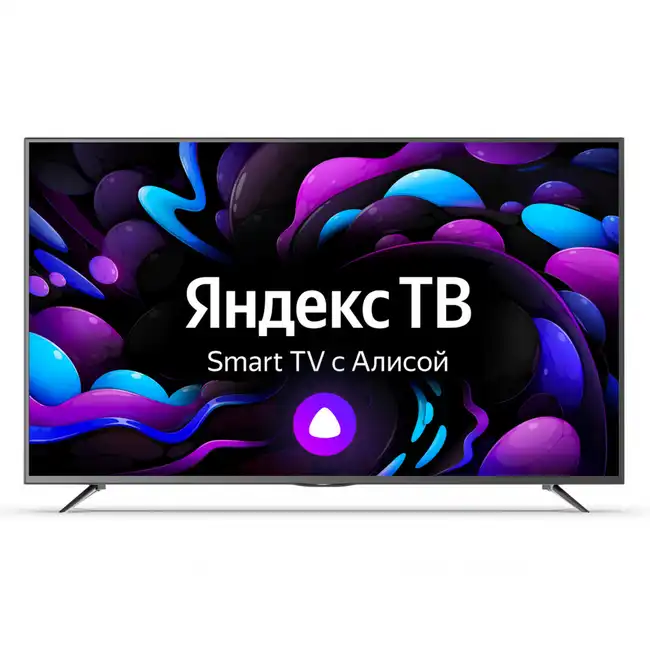 Телевизор HIPER U50YQ2200GR (50 ", Черный)