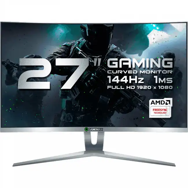 Монитор GameMax GMX27C144 14100900388 (27 ", TN, FHD 1920x1080 (16:9), 144 Гц)